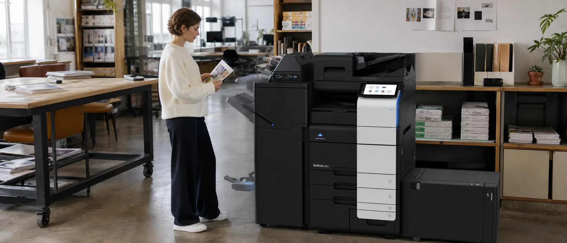 Konica Minolta copier guide