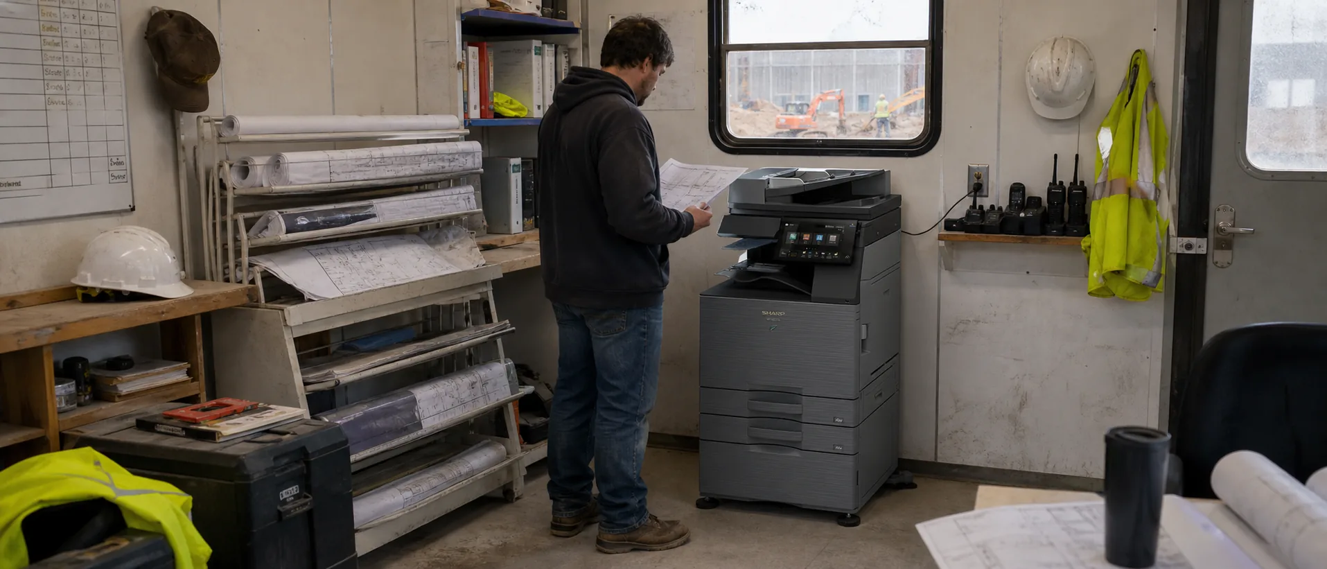 Sharp copier guide